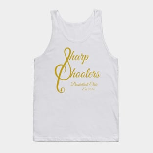 Sharp Shooters Gold Logo Tank Top